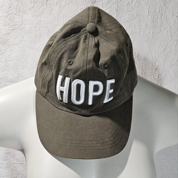 LifeWay Accessories - Olive Green Hope Strap Back